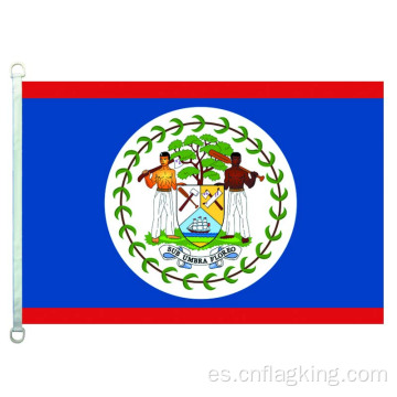 Bandera nacional de Belice de 90 * 150 CM Bandera de Belice de poliéster 100%